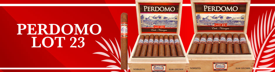 Big Savings on Perdomo Lot 23 Sun Grown Gordito Cigars Only at